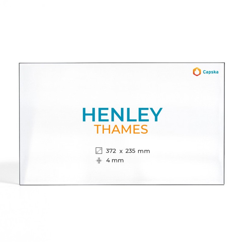Cristal Henley THAMES - Vidrio Rectángulo para estufa de leña