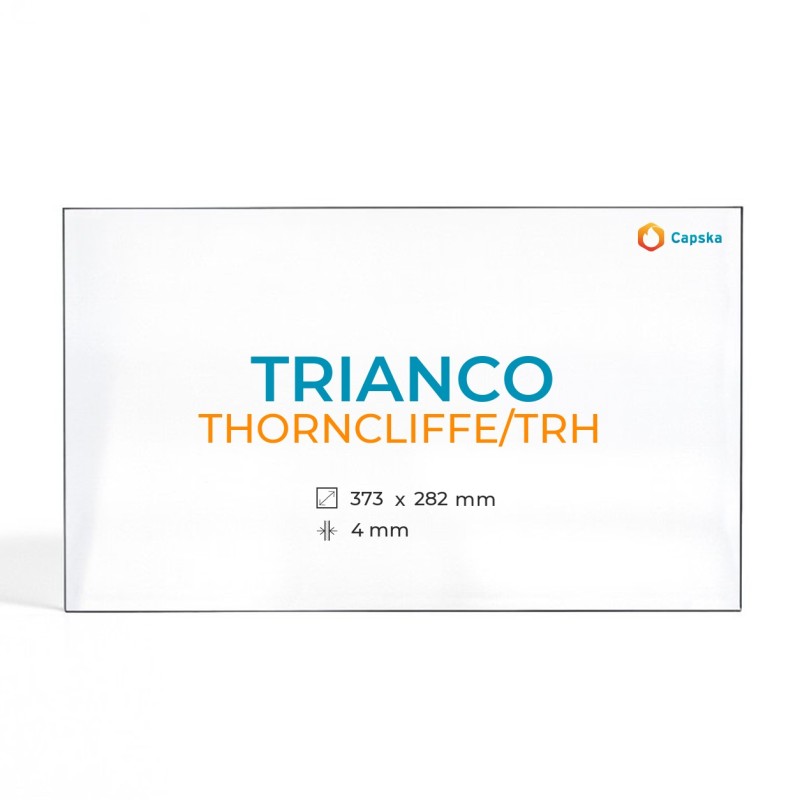 Cristall Trianco THORNCLIFFE/TRH - Vidre Rectangle per estufa de llenya