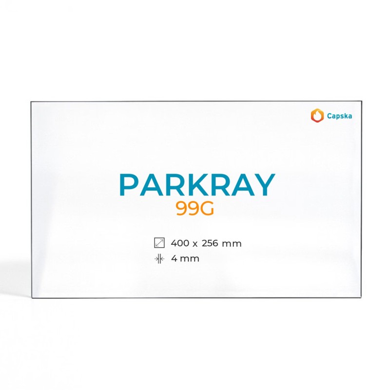 Vidre Rectangle Parkray 99G per Estufa de Llenya