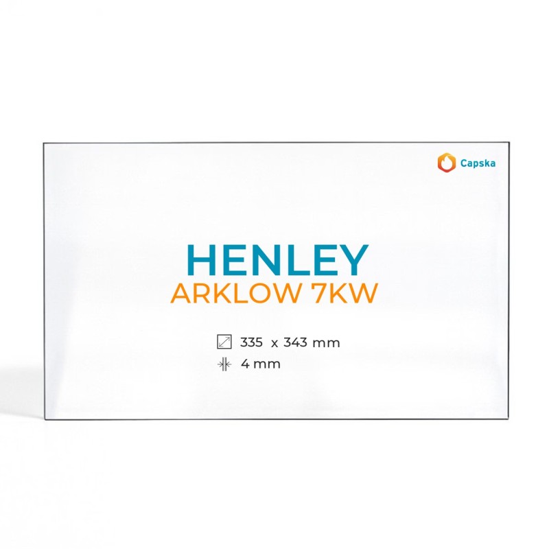 Cristal Henley ARKLOW 7KW - Vidrio Rectángulo para estufa de leña