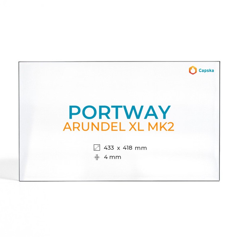 Cristal Portway ARUNDEL XL MK2 para estufa de leña