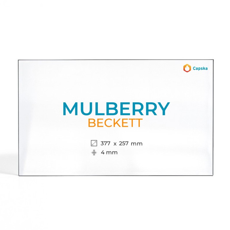 Cristal Mulberry BECKETT - Vidrio Rectángulo para estufa de leña