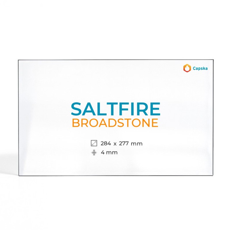 Cristall Saltfire BROADSTONE - Vidre Rectangle per estufa de llenya
