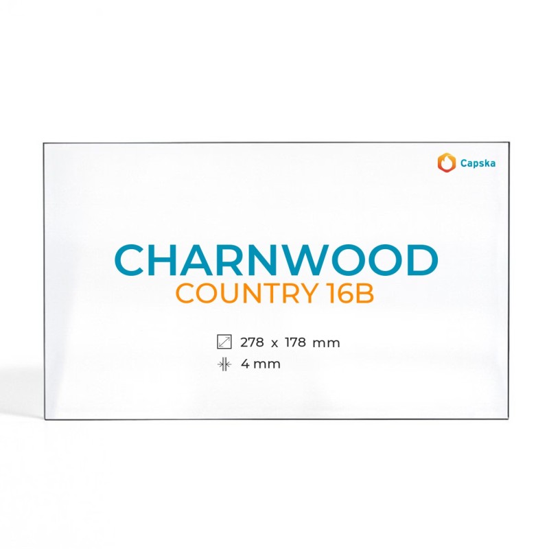 Cristal Charnwood COUNTRY 16B - Vidrio para estufa de leña