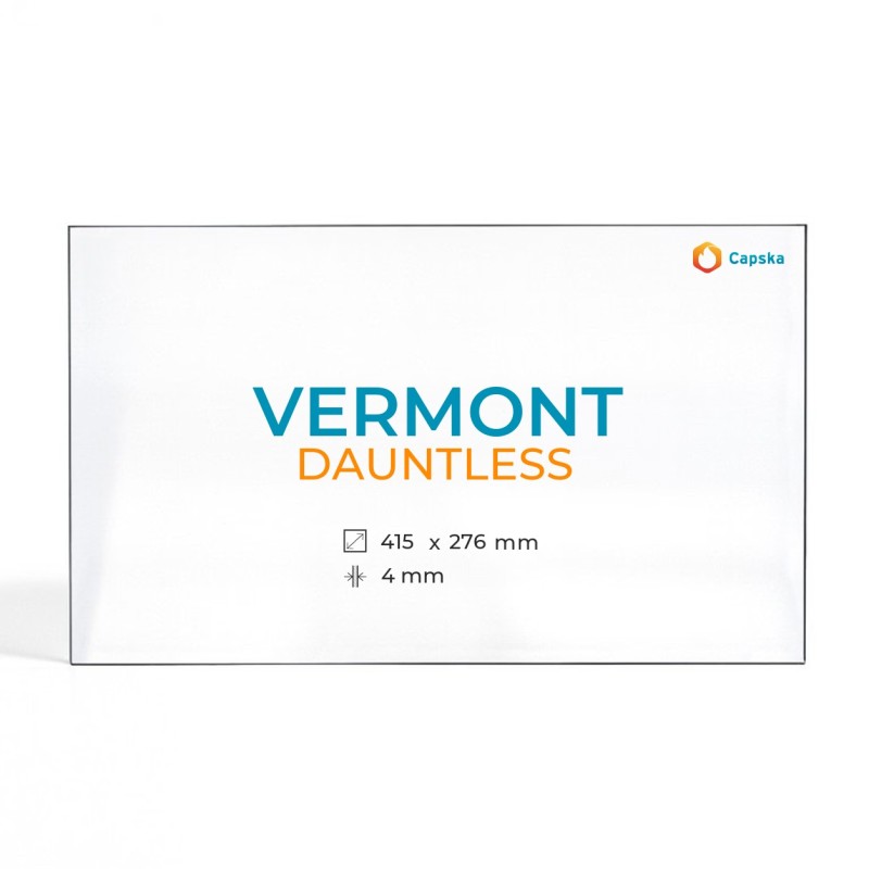 Cristall Vermont Castings DAUNTLESS - Vidre Rectangle per estufa de llenya
