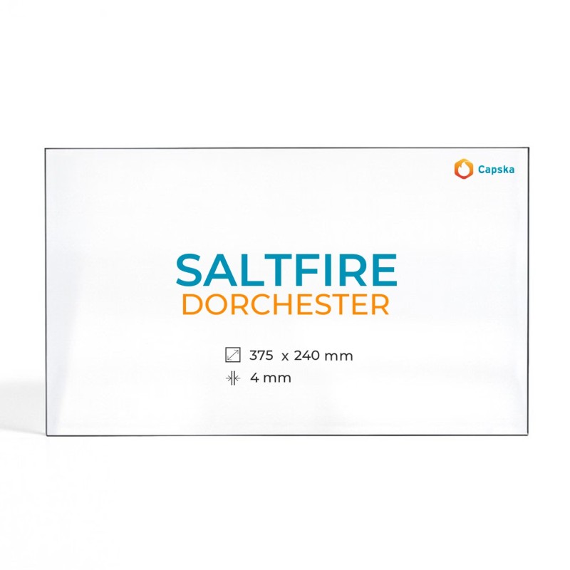 Cristall Saltfire DORCHESTER - Vidre Rectangle per estufa de llenya