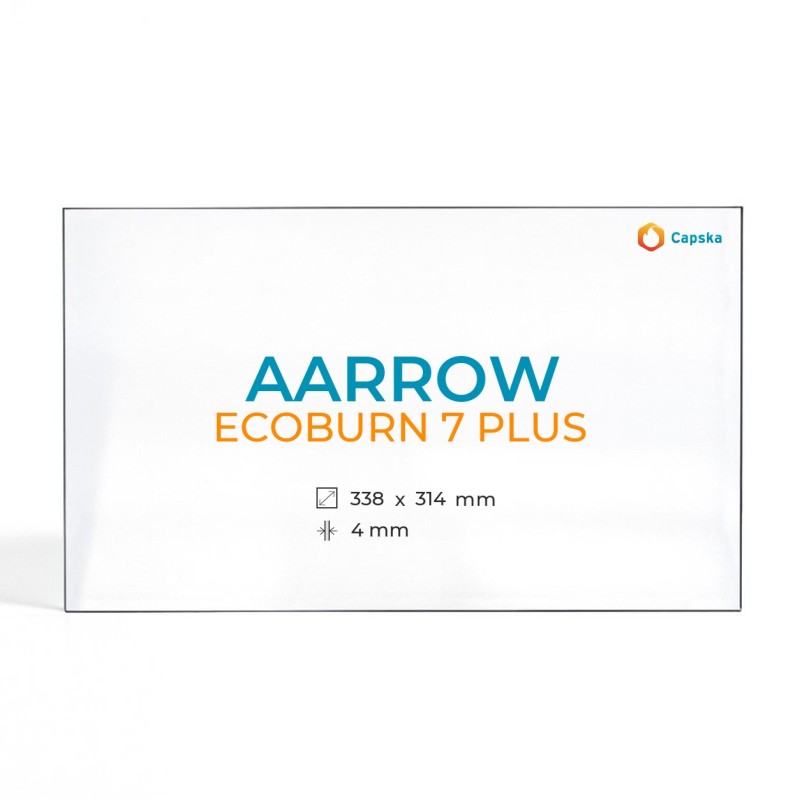 Cristal Aarrow ECOBURN 7 PLUS - Vidrio para estufa de leña