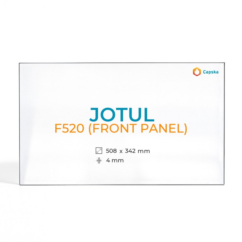 Vidre Rectangle per estufa de llenya Jotul F520 (FRONT PANEL)