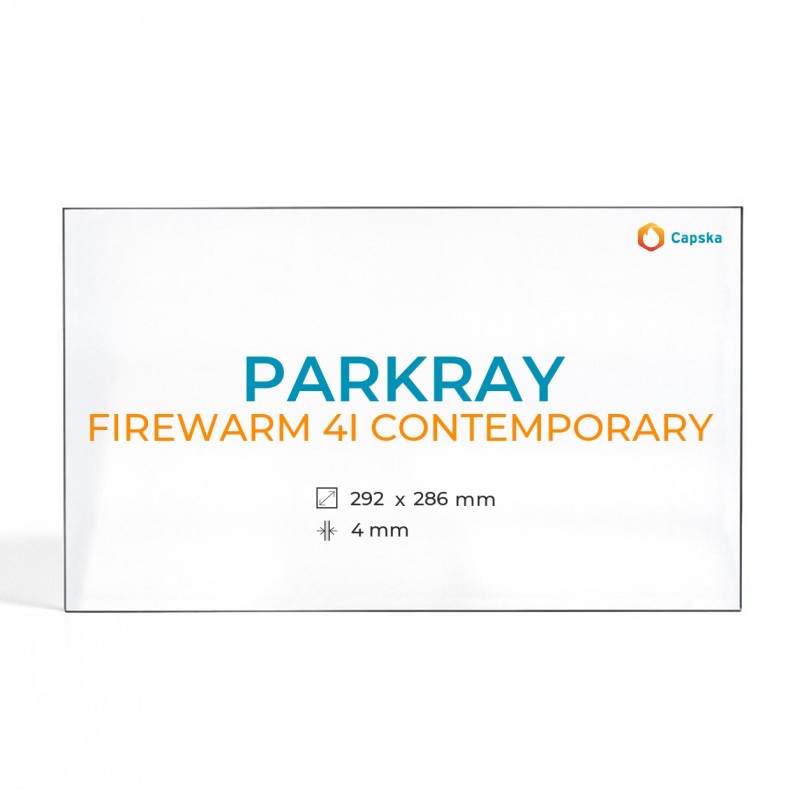 Vidre Parkray FIREWARM 4I CONTEMPORARY per estufa de llenya