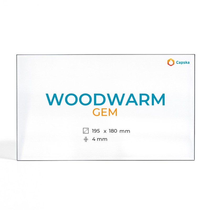 Comprar vidre Rectangle per estufa de llenya - WOODWARM GEM