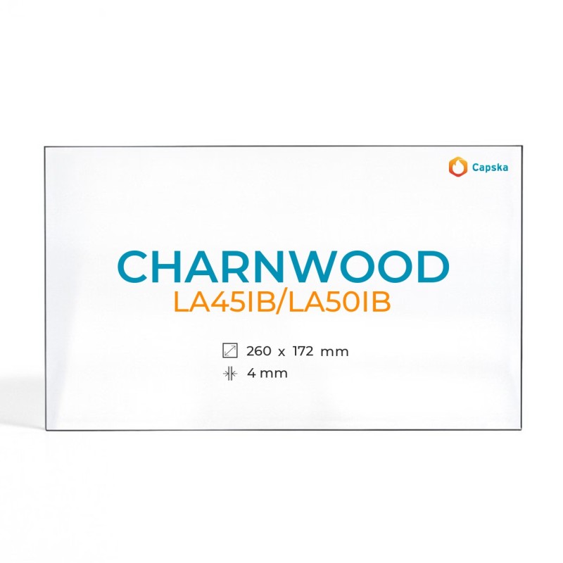 Vidre Rectangle per estufa de llenya Charnwood LA45IB/LA50IB