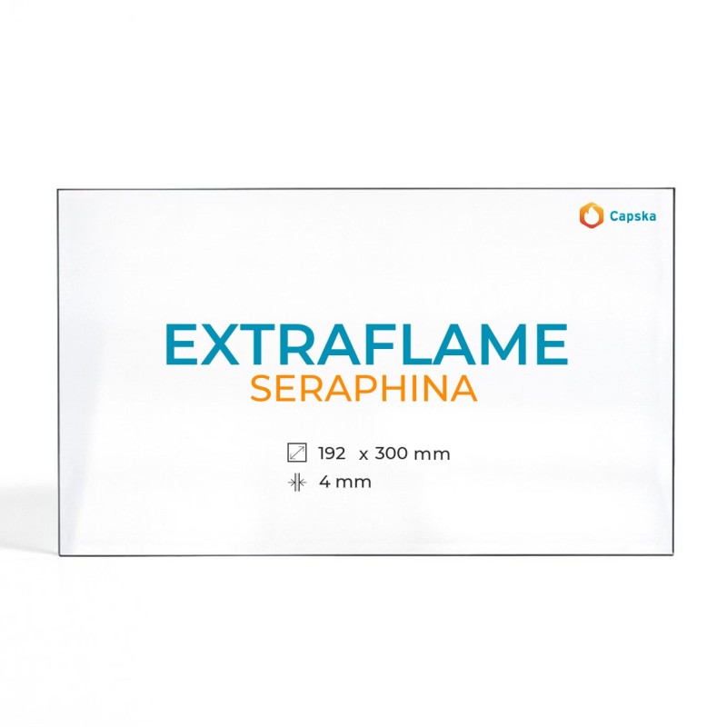 Vidre Extraflame SERAPHINA 300x192mm - Capska