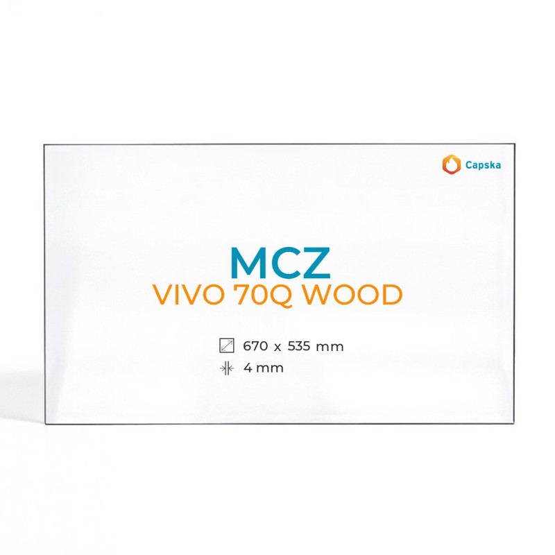 Cristal MCZ VIVO 70Q WOOD - Vidrio Rectángulo Serigrafiado
