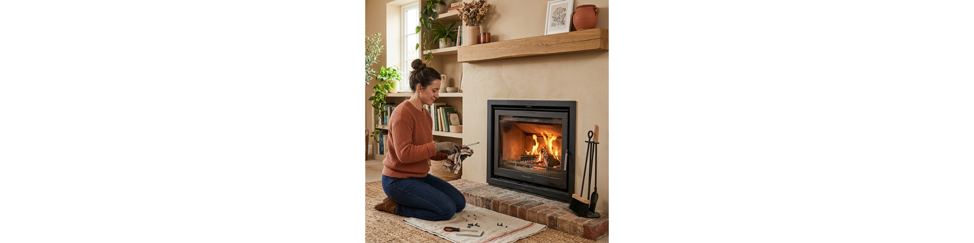 Desmontar la puerta del inserto de chimenea: la guía paso a paso