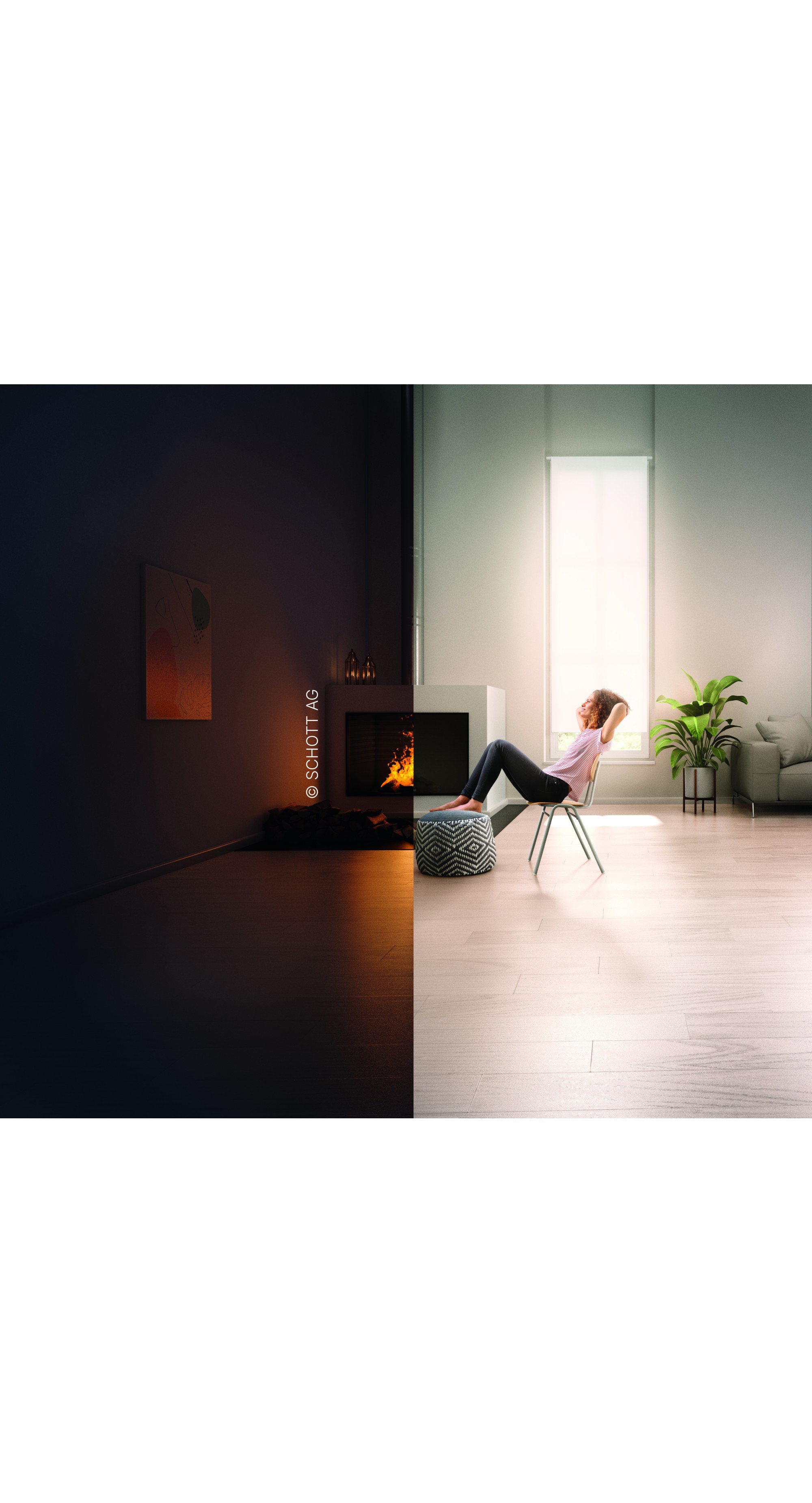 ¿Qué es la vitrocerámica ROBAX NightFlame®?